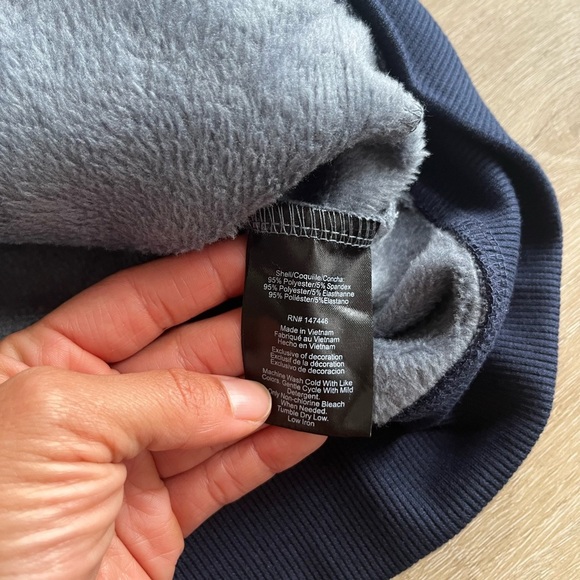 Hang Ten Men's Full Zip Striped Sweater Lined Sz XL - Picture 10 of 10